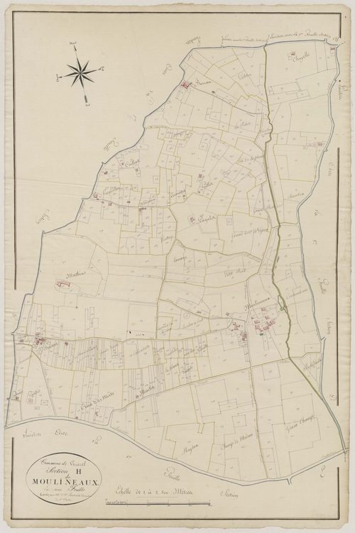 Plan primitif, atlas-H Moulineaux, Virazeil