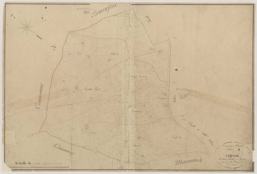 Plan napoléonien-A1 Campagne, Virazeil