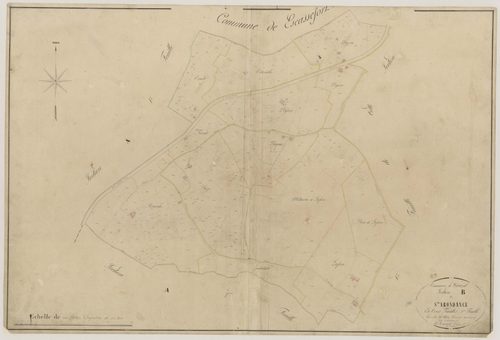 Plan napoléonien-B3 Sainte-Abondance, Virazeil