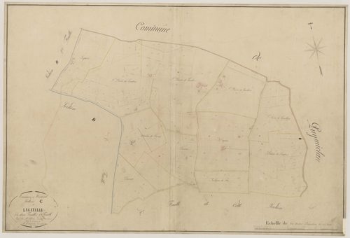 Plan napoléonien-C1 Lagazelle, Virazeil