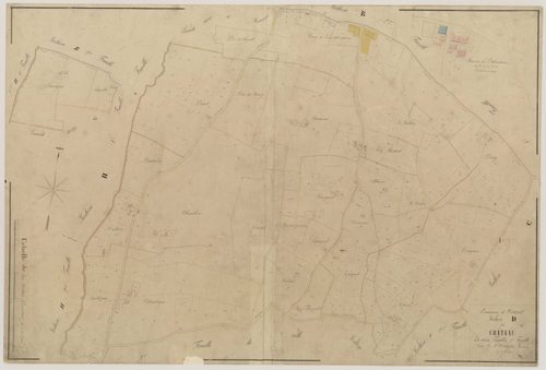 Plan napoléonien-D1 Le Château, Virazeil