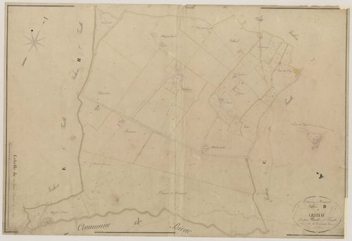 Plan napoléonien-D2 Le Château, Virazeil