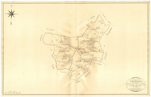Plan napoléonien, atlas-TA, Xaintrailles
