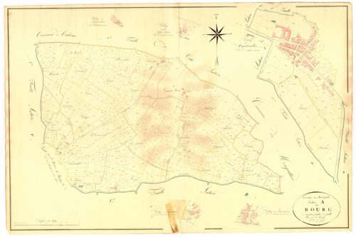 Plan napoléonien, atlas-A2 Bourg, Xaintrailles