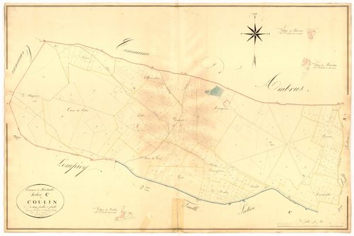 Plan napoléonien, atlas-C1 Coulin, Xaintrailles