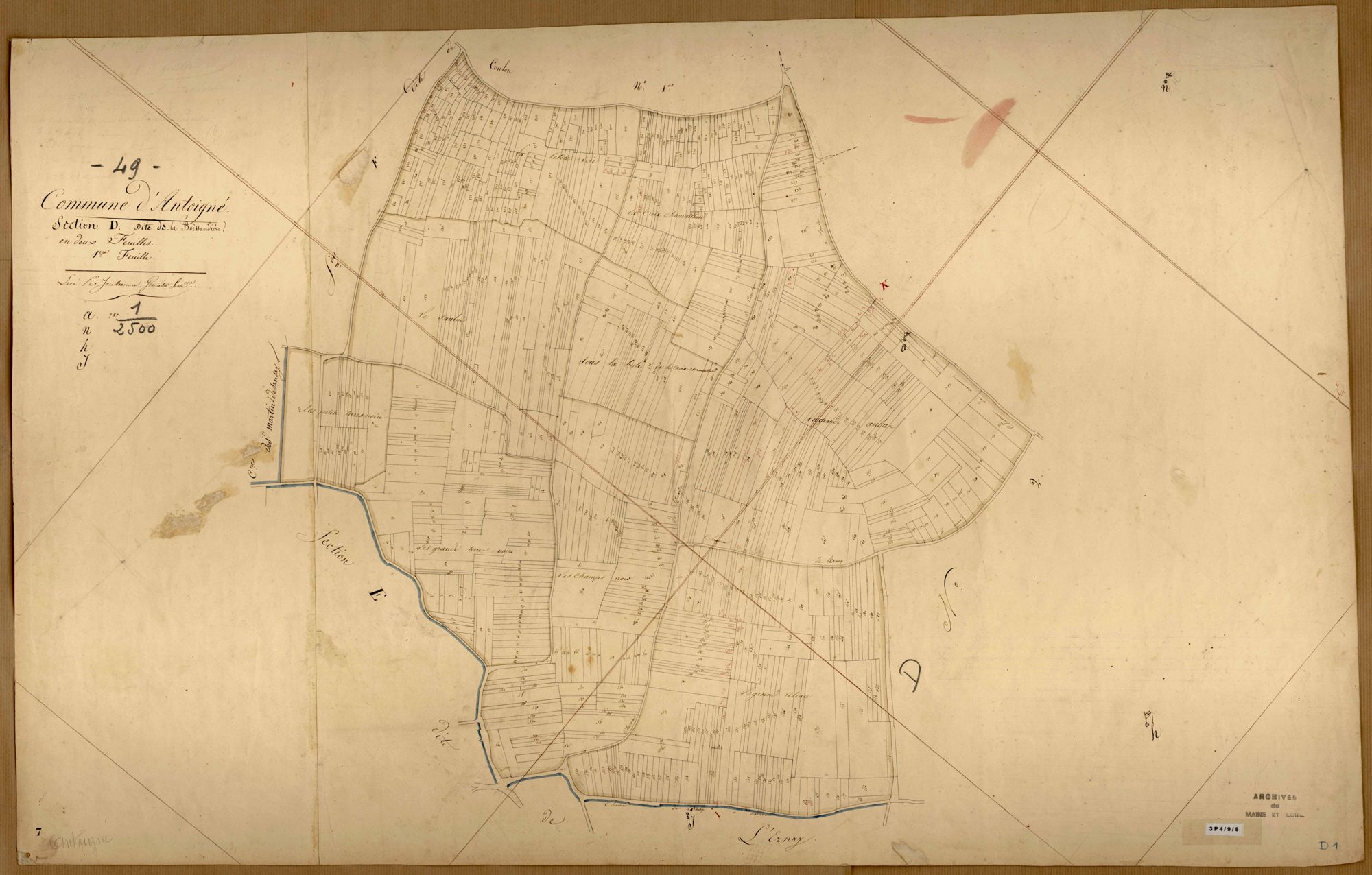 Antoigné D 1 de la Moissandière