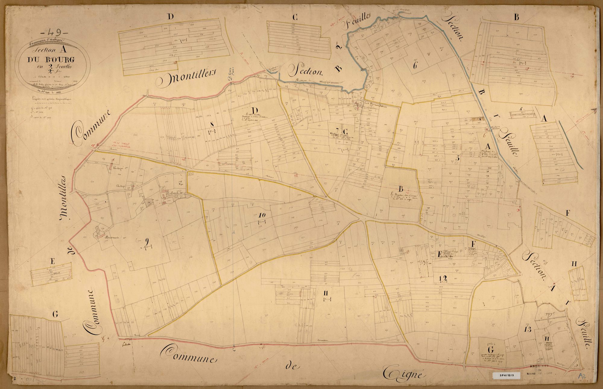 Aubigné-sur-Layon A 2 du Bourg