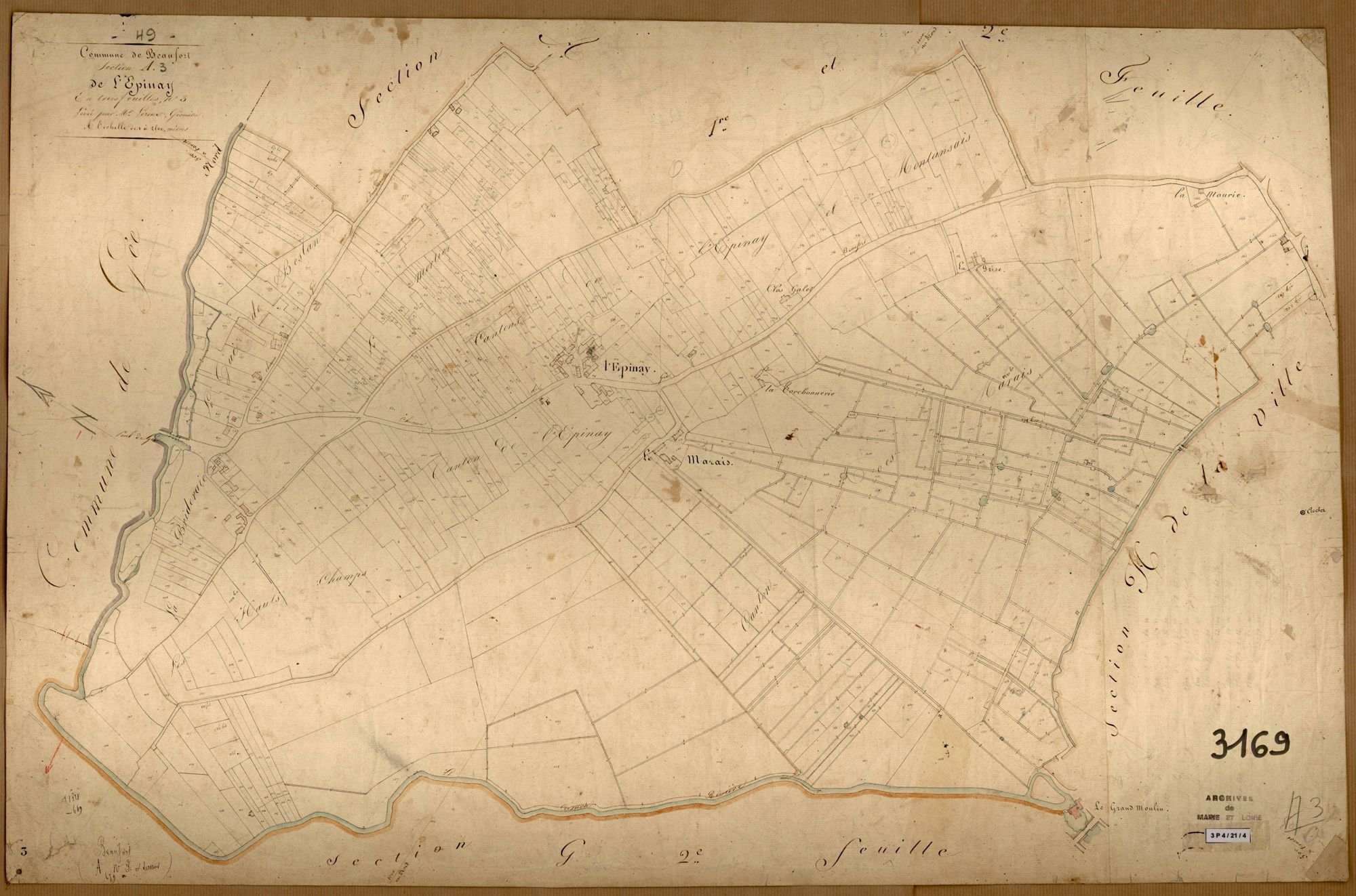 Beaufort-en-Vallée A 3 de l’Epinay