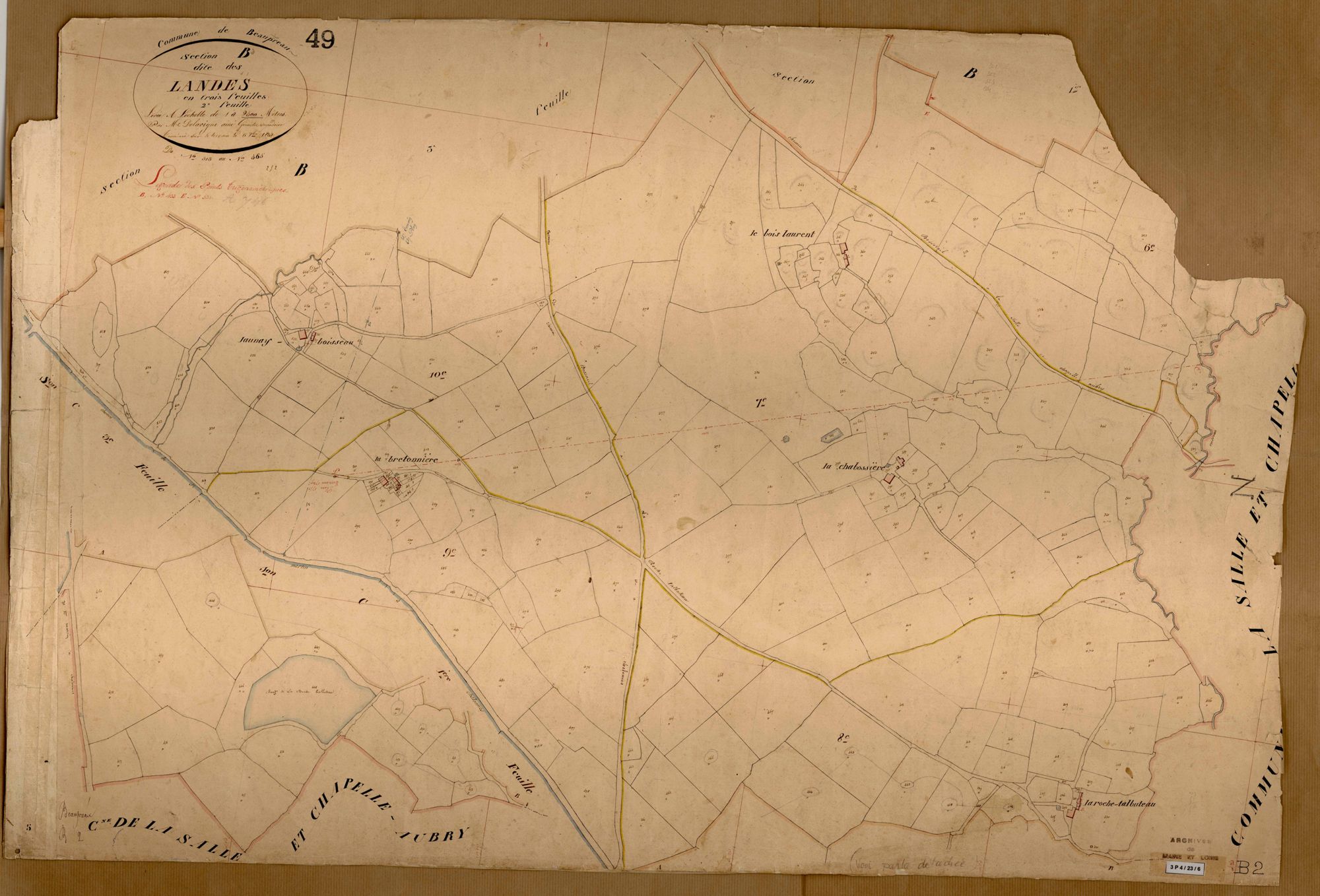 Beaupréau B 2 des Landes