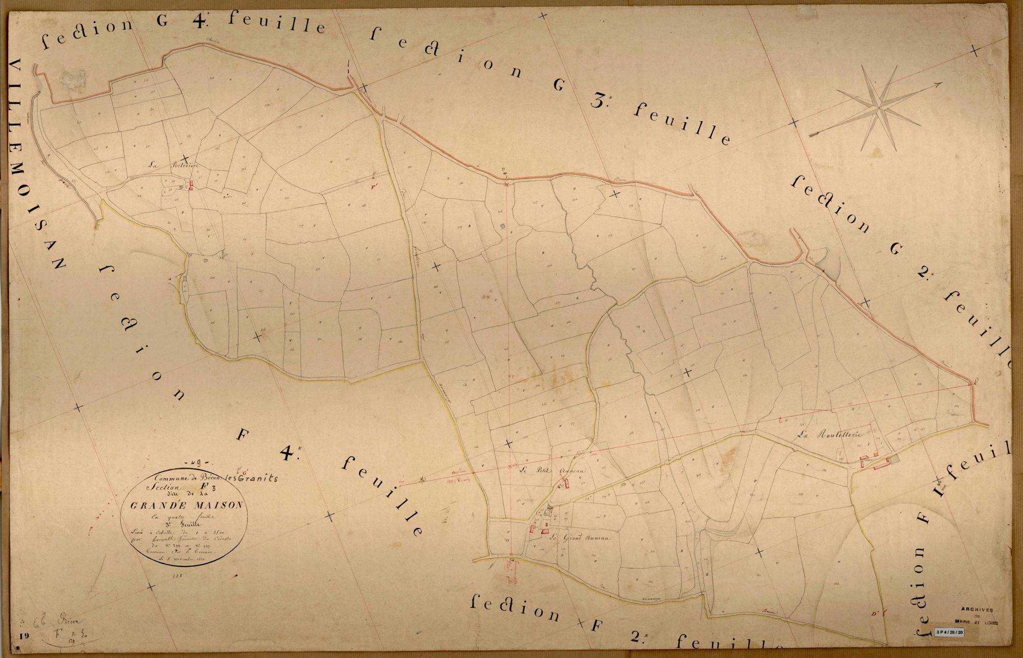Bécon-les-Granits F 3 de la Grande Maison