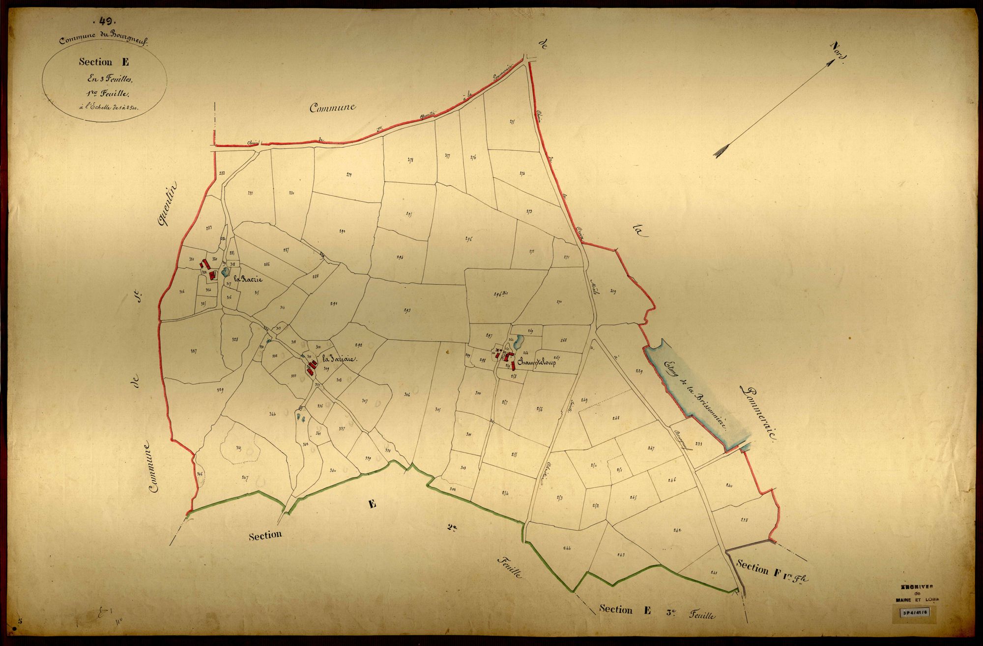 Bourgneuf-en-Mauges E 1 de la Morinière