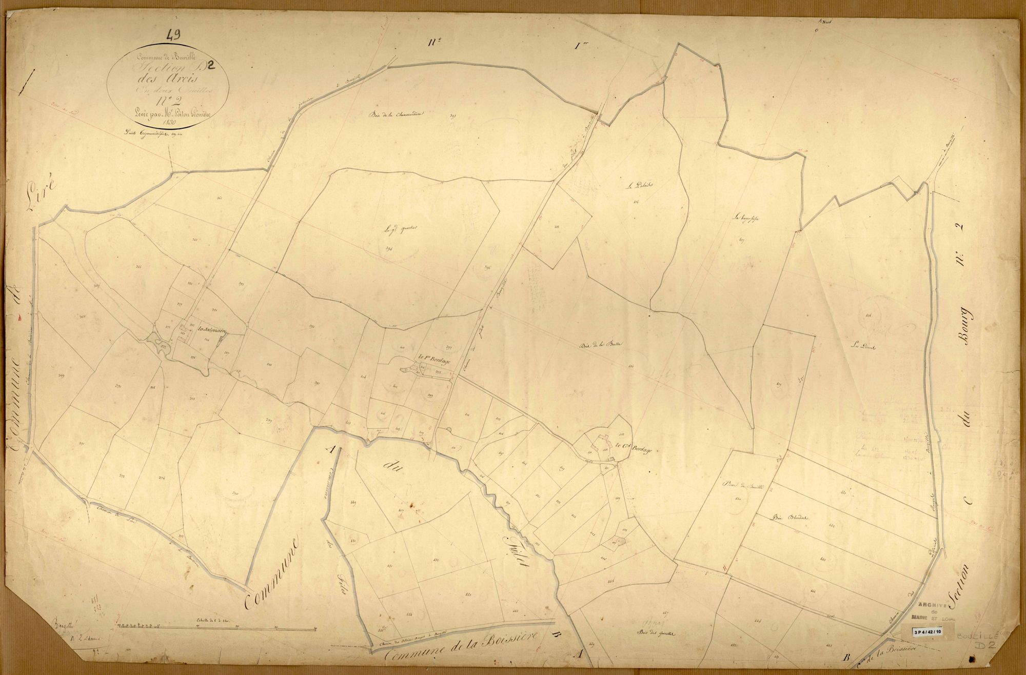 Bouzillé D 2 des Arcis