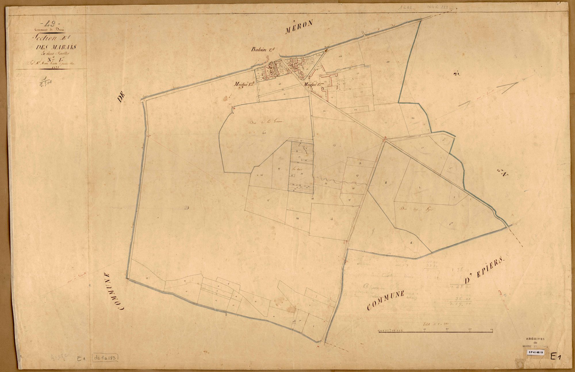 Brézé E 1 des Marais