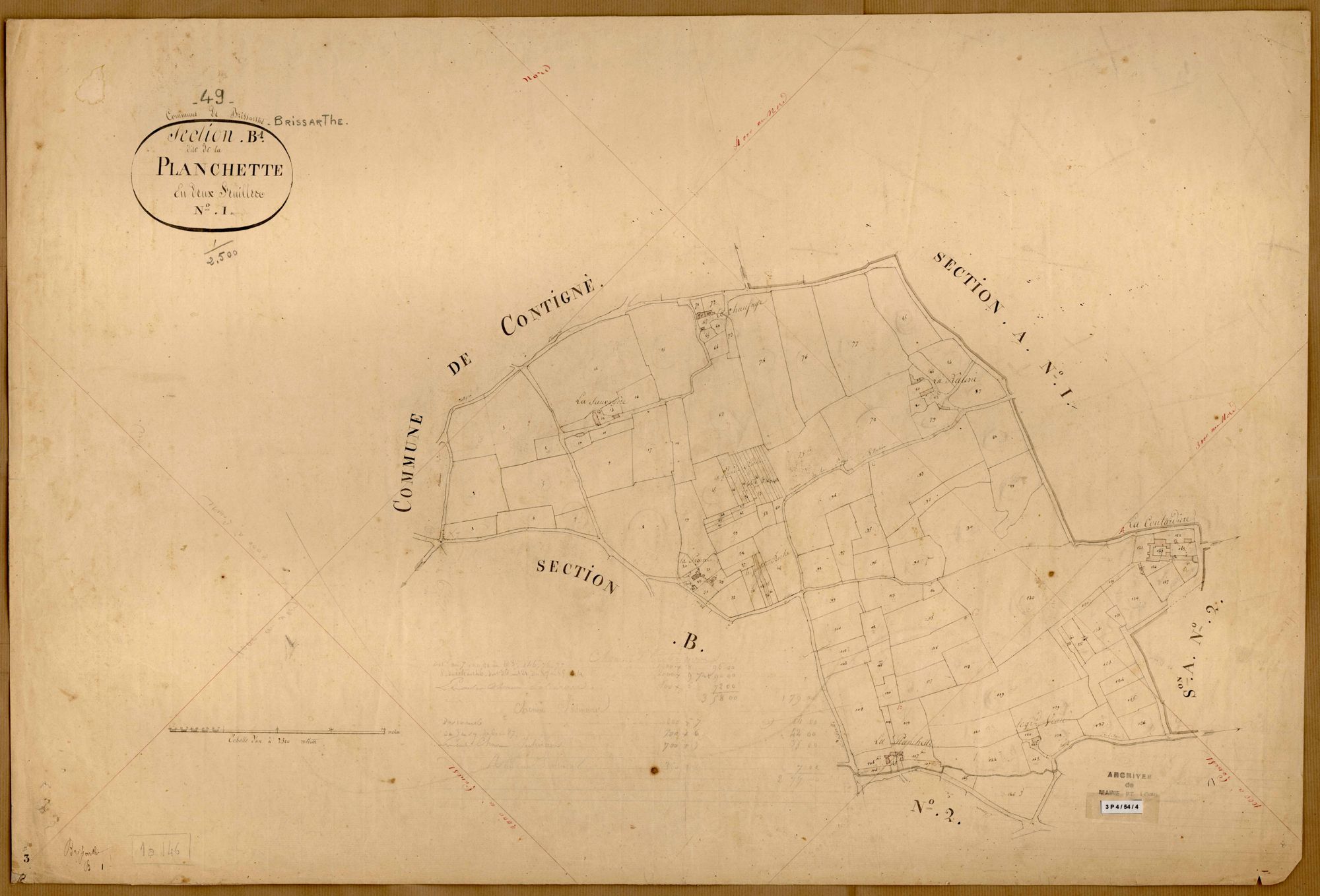 Brissarthe B 1 de la Planchette