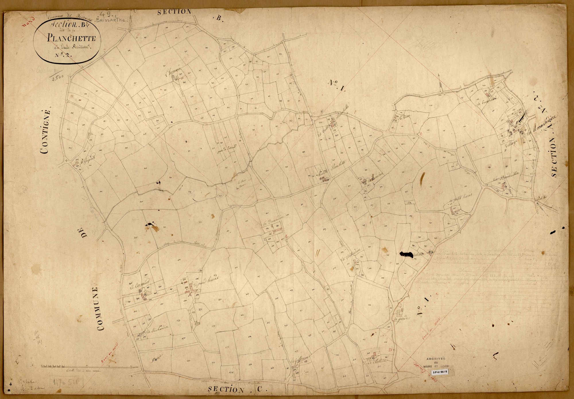 Brissarthe B 2 de la Planchette