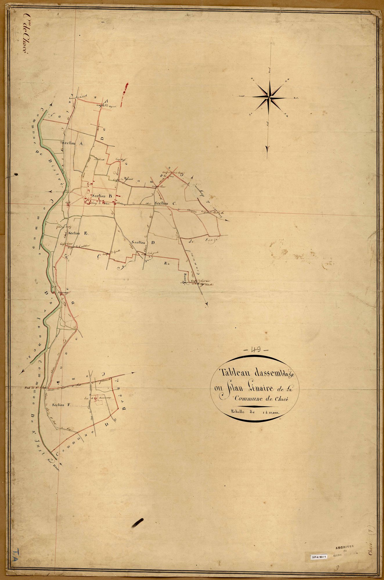 Chacé Tableau d’assemblage