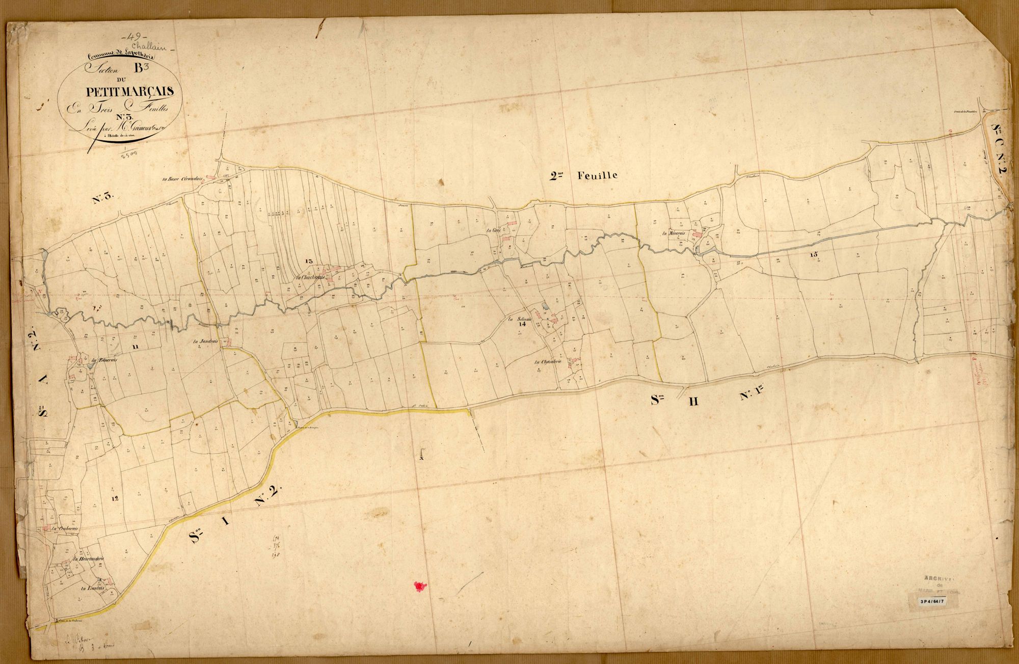 Challain-la-Potherie B 3 du Petit Marcais