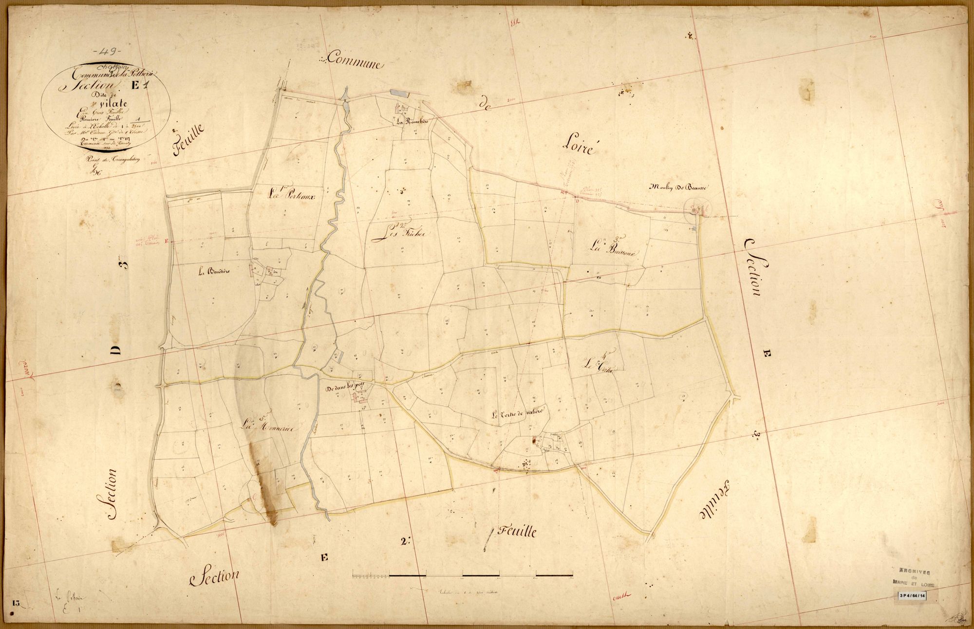 Challain-la-Potherie E 1 de Vilate