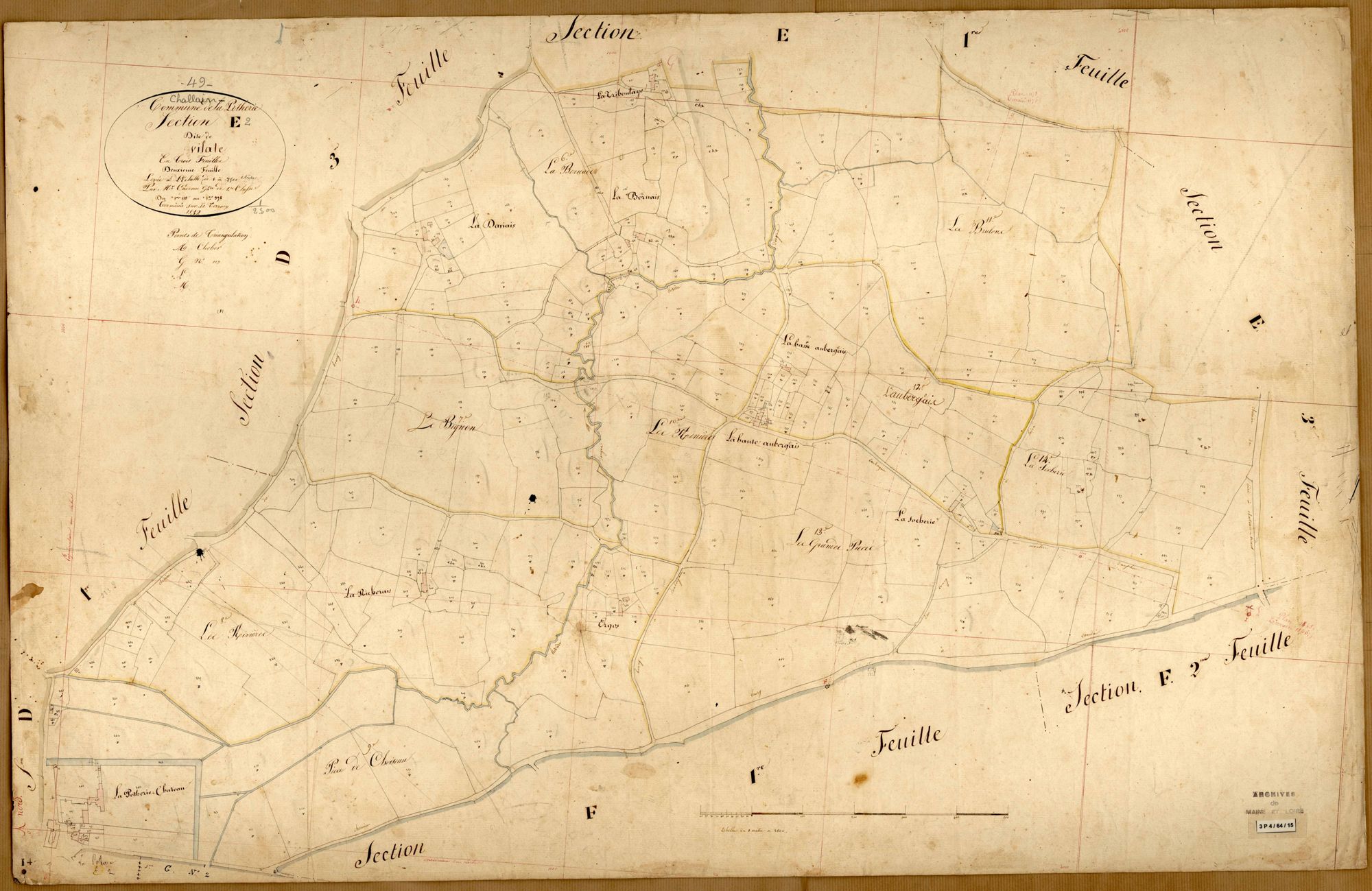 Challain-la-Potherie E 2 de Vilate