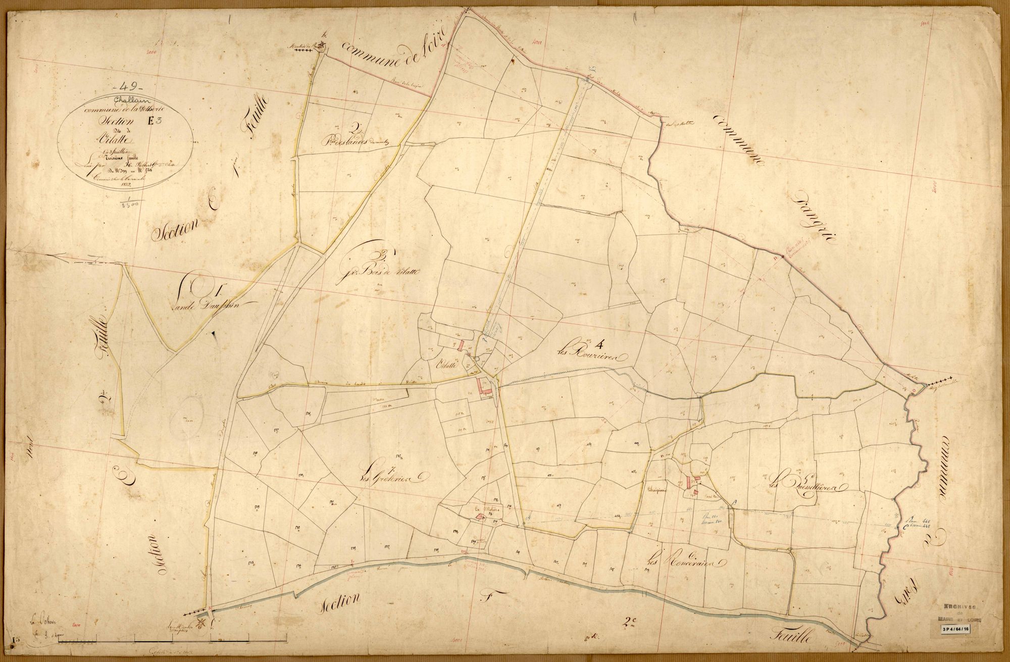 Challain-la-Potherie E 3 de Vilate