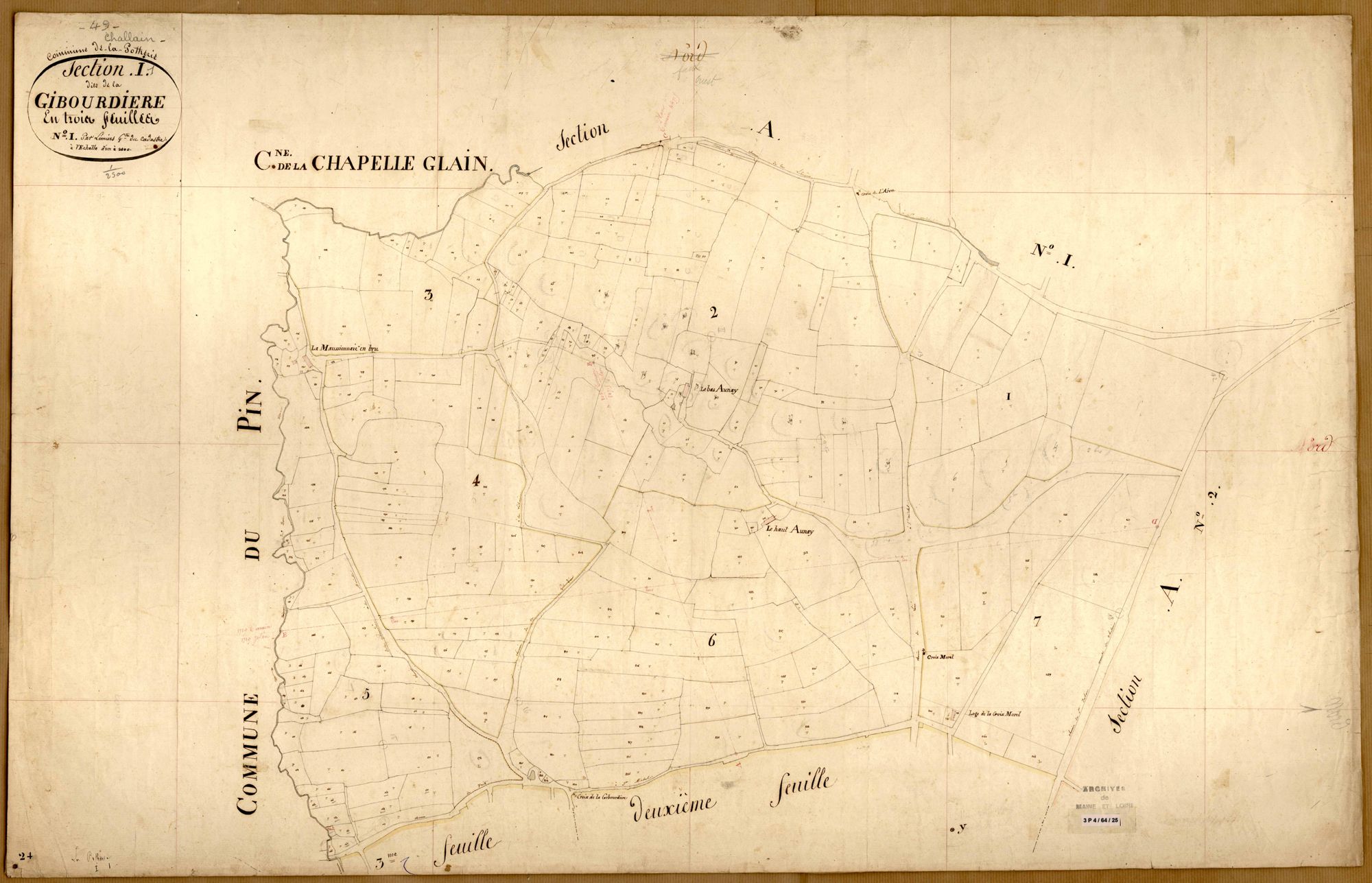 Challain-la-Potherie I 1 de La Gibourdière