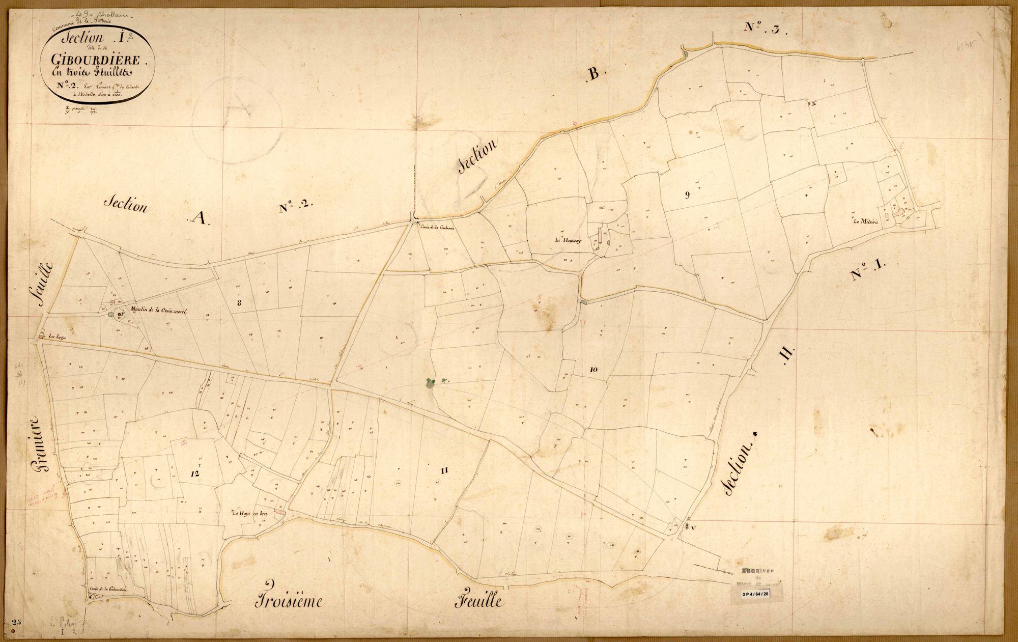 Challain-la-Potherie I 2 de La Gibourdière