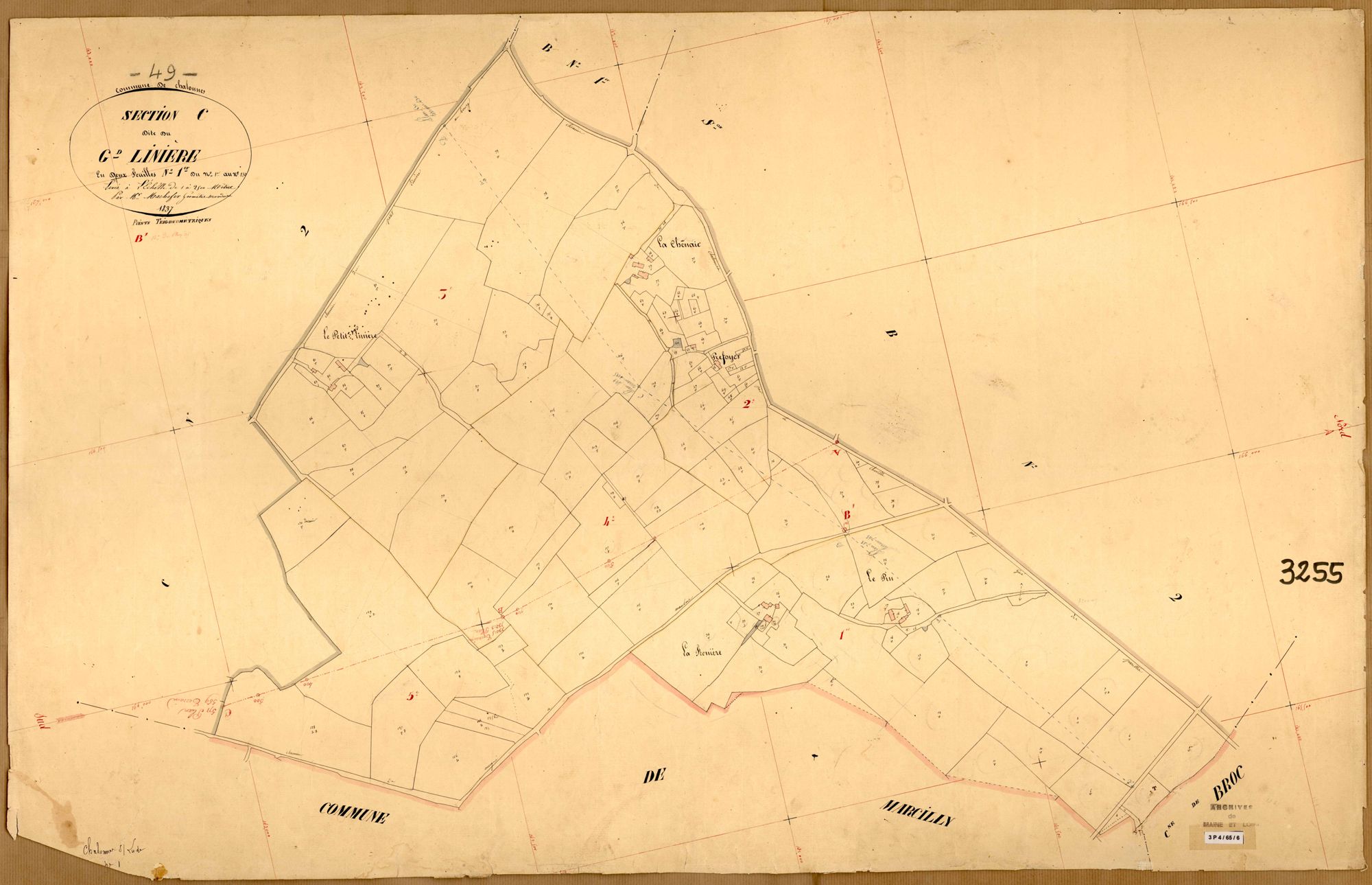 Chalonnes-sous-le-Lude C 1 du Grand Linière
