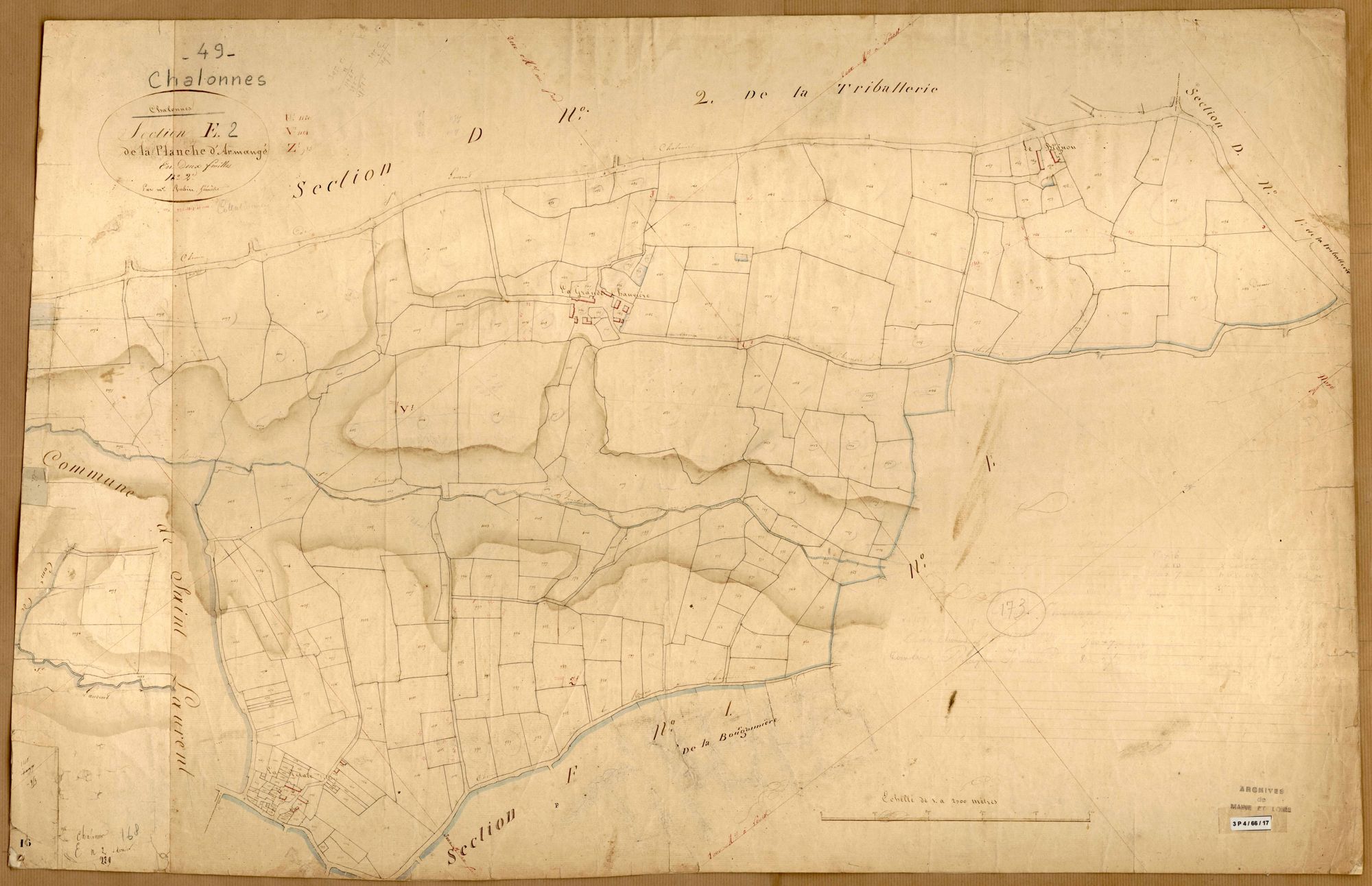 Chalonnes-sur-Loire E 2 de La Planche Armangé