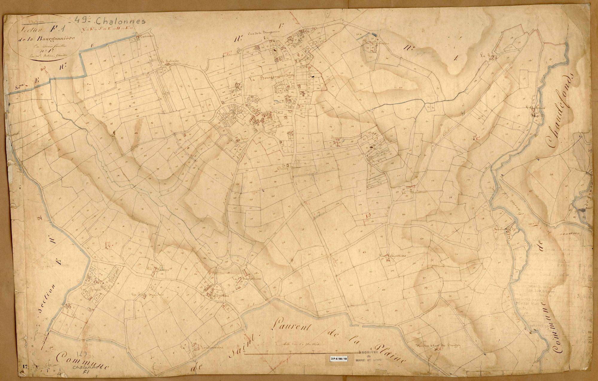 Chalonnes-sur-Loire F 1 de La Bourgonnière