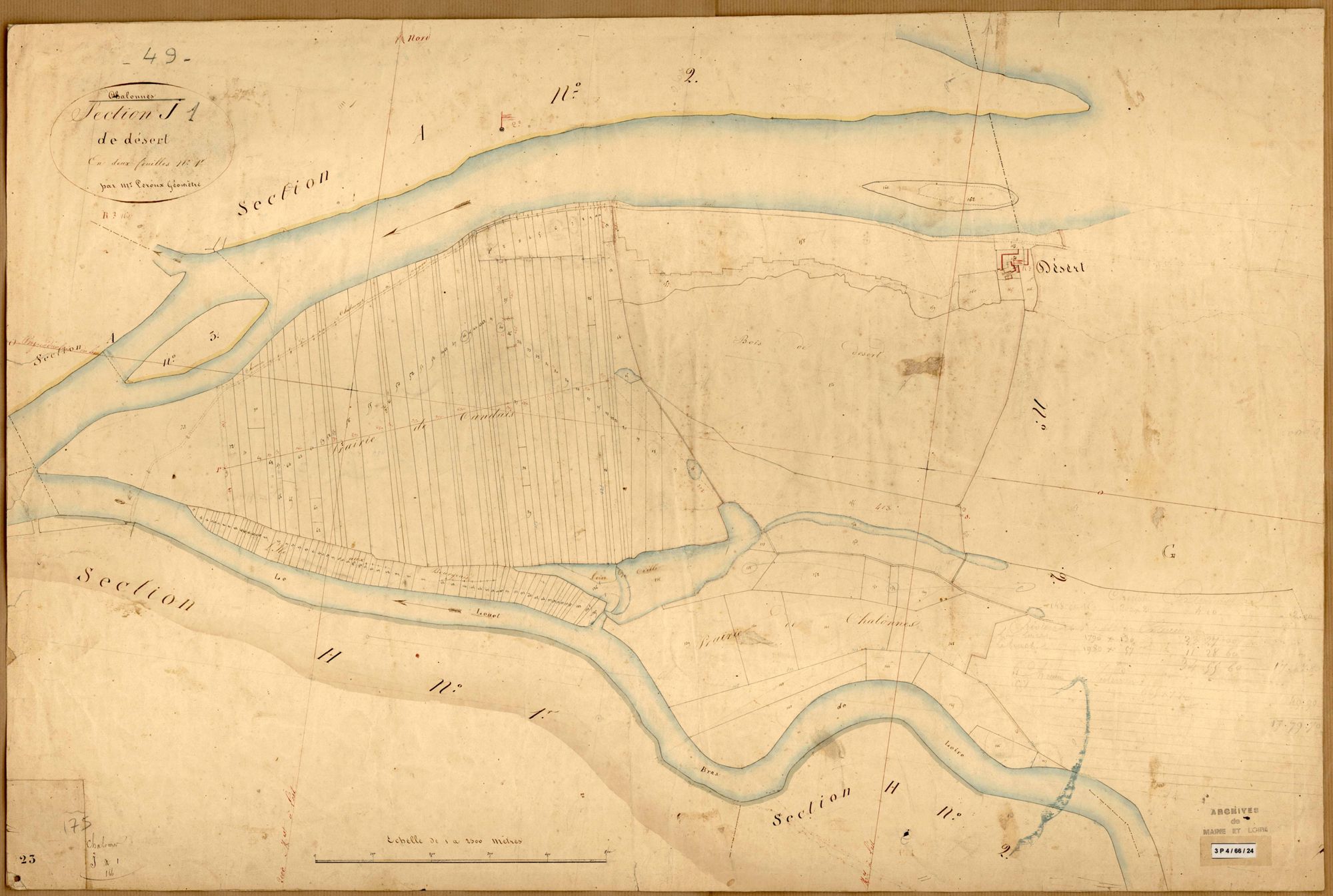 Chalonnes-sur-Loire J 1 de Désert