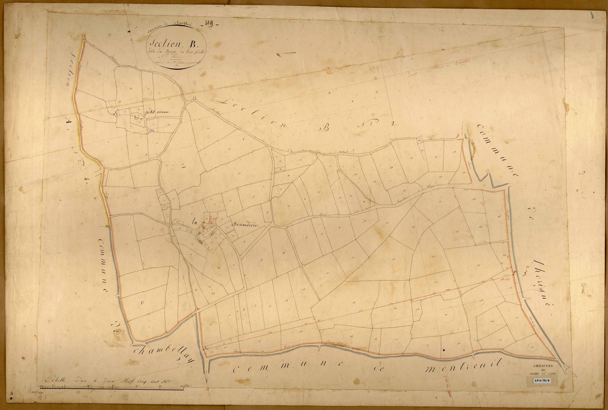 Champteussé-sur-Baconne B 1 du Bourg