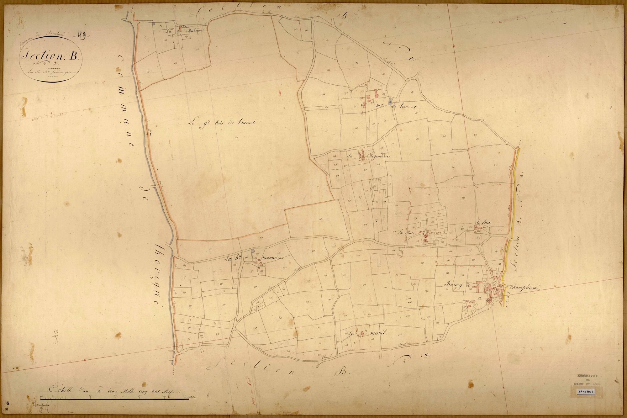 Champteussé-sur-Baconne B 2 du Bourg