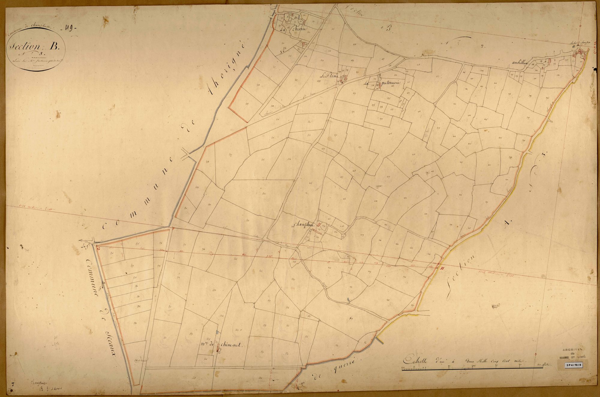 Champteussé-sur-Baconne B 3 du Bourg