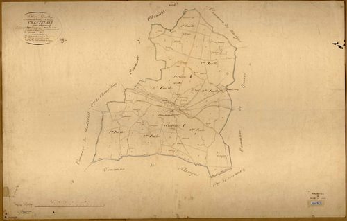 Champteussé-sur-Baconne Tableau d’assemblage