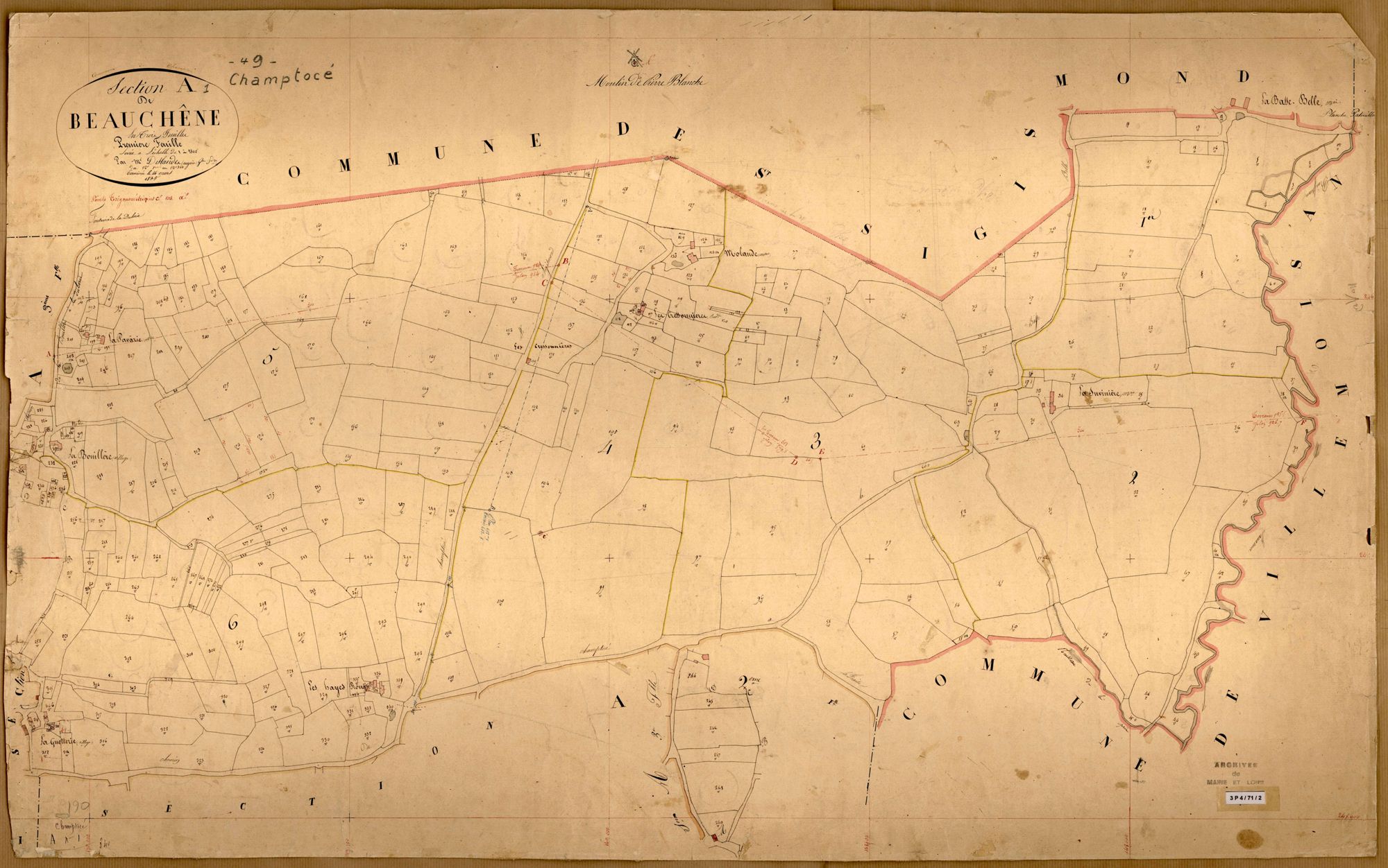 Champtocé-sur-Loire A 1 de Beauchêne