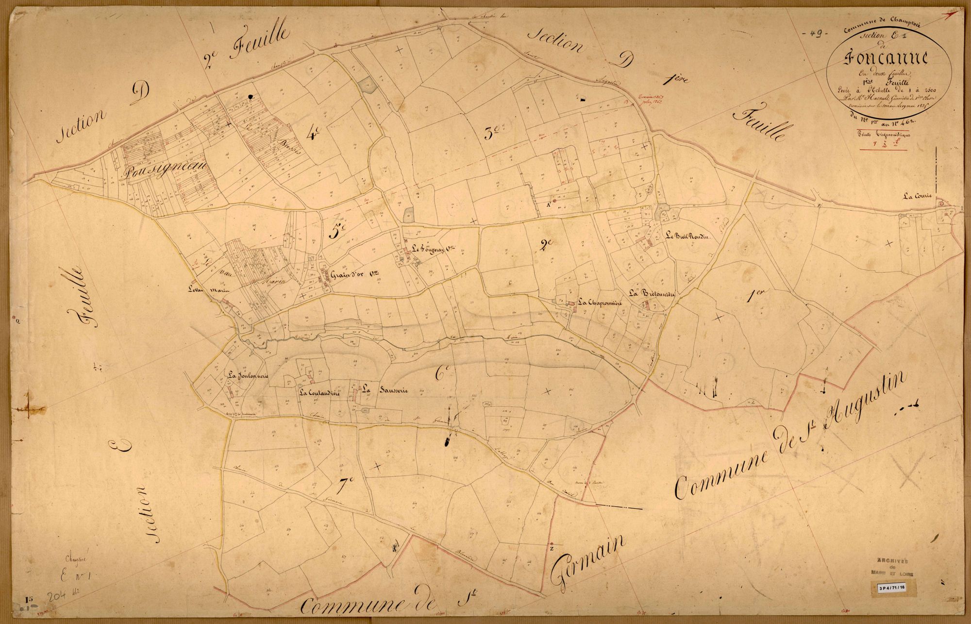 Champtocé-sur-Loire E 1 de Foucanne