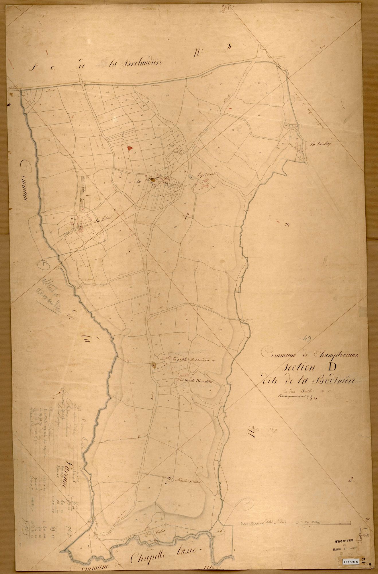 Champtoceaux D 1 de la Bodinière
