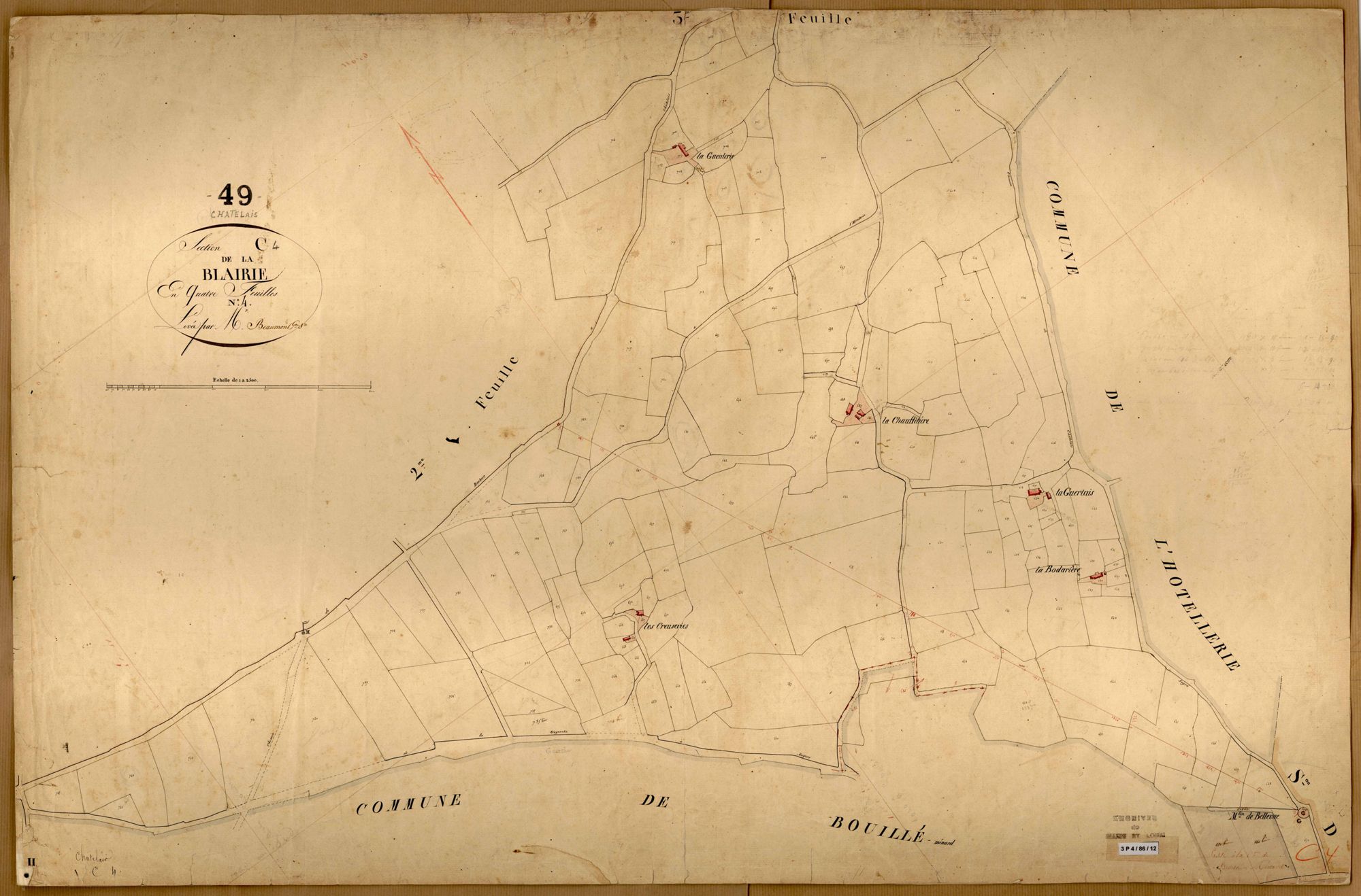 Châtelais C 4 de La Blairie