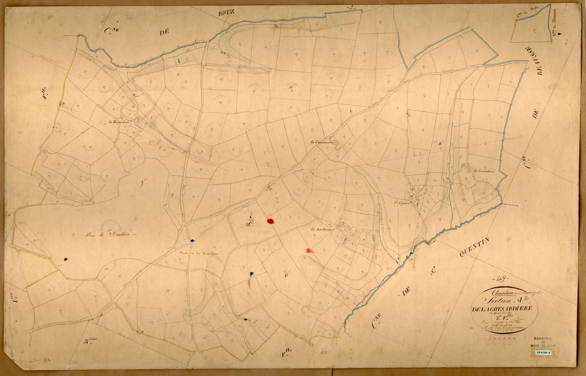 Chaudron-en-Mauges A 2 de La Gotsardière