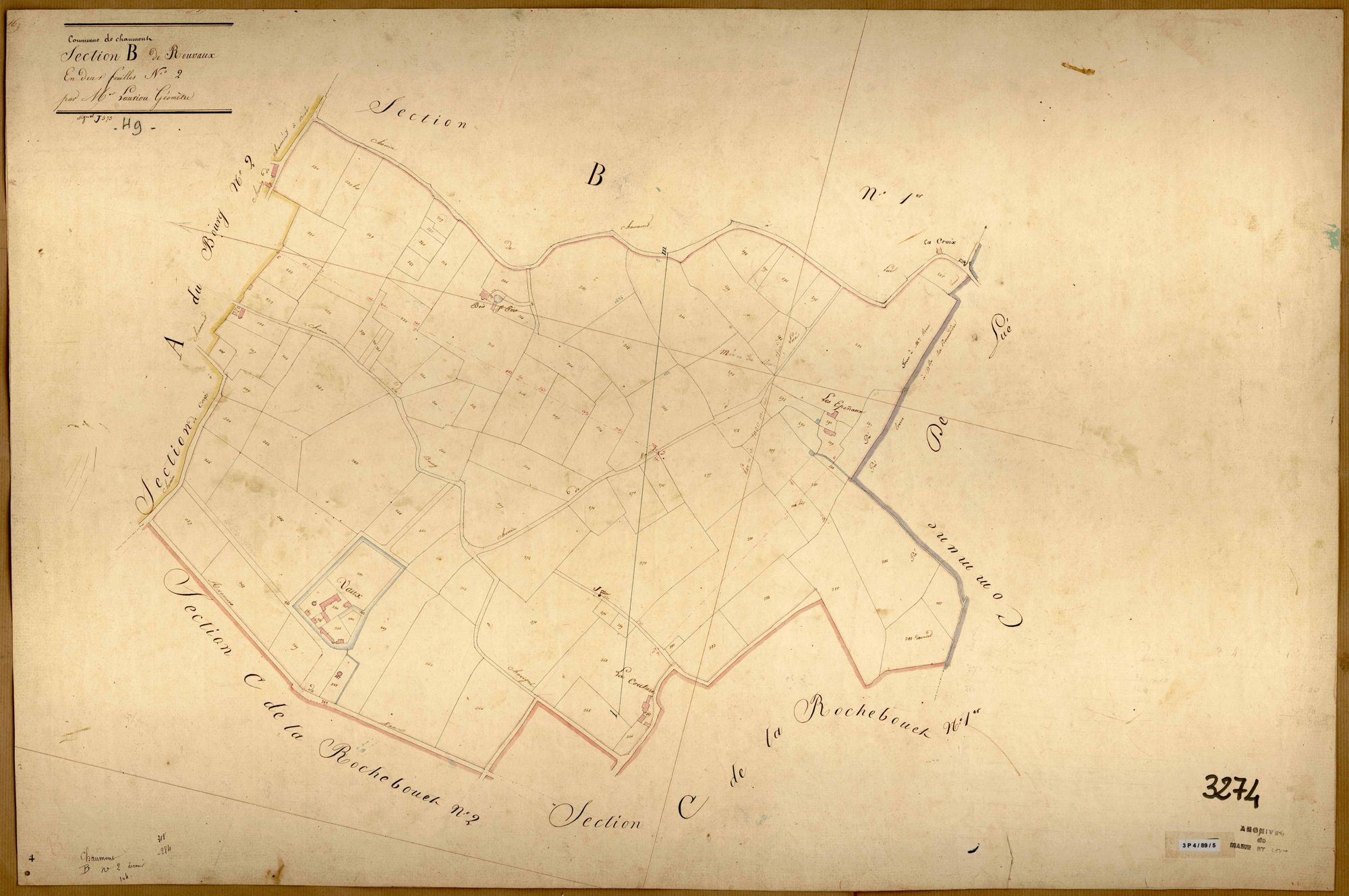 Chaumont-d'Anjou B 2 de Rouvaux
