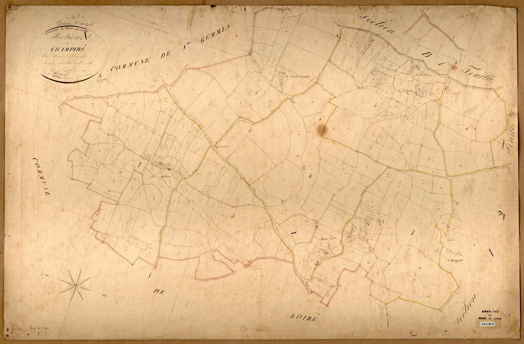Chazé-sur-Argos A 1 de Champiré