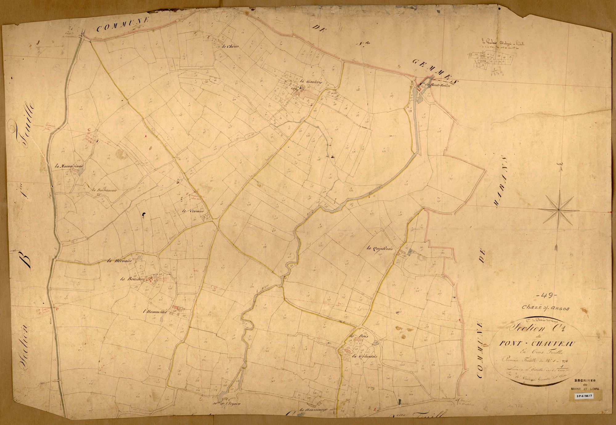 Chazé-sur-Argos C 1 du Pont-Chauveau