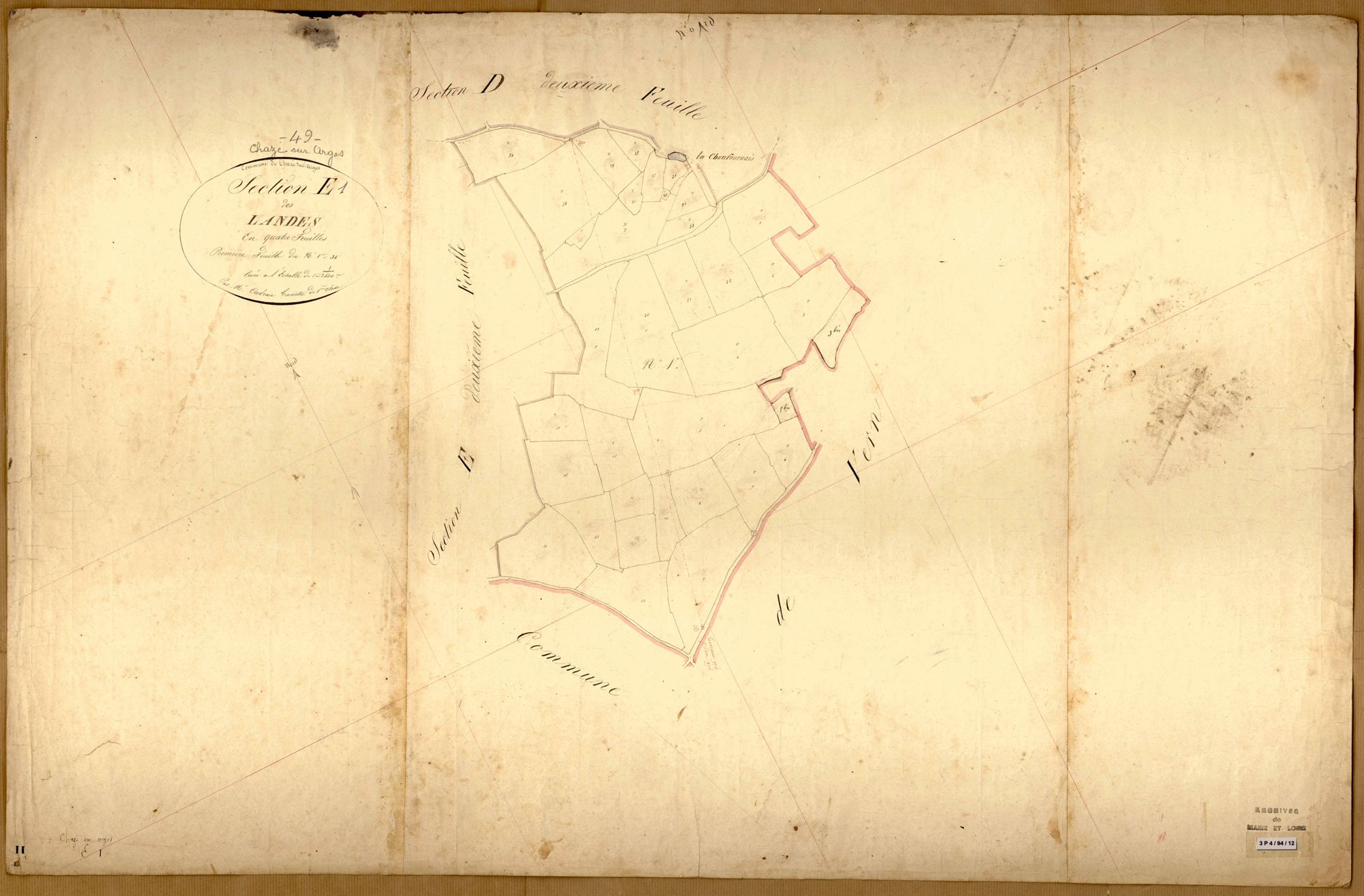 Chazé-sur-Argos E 1 des Landes