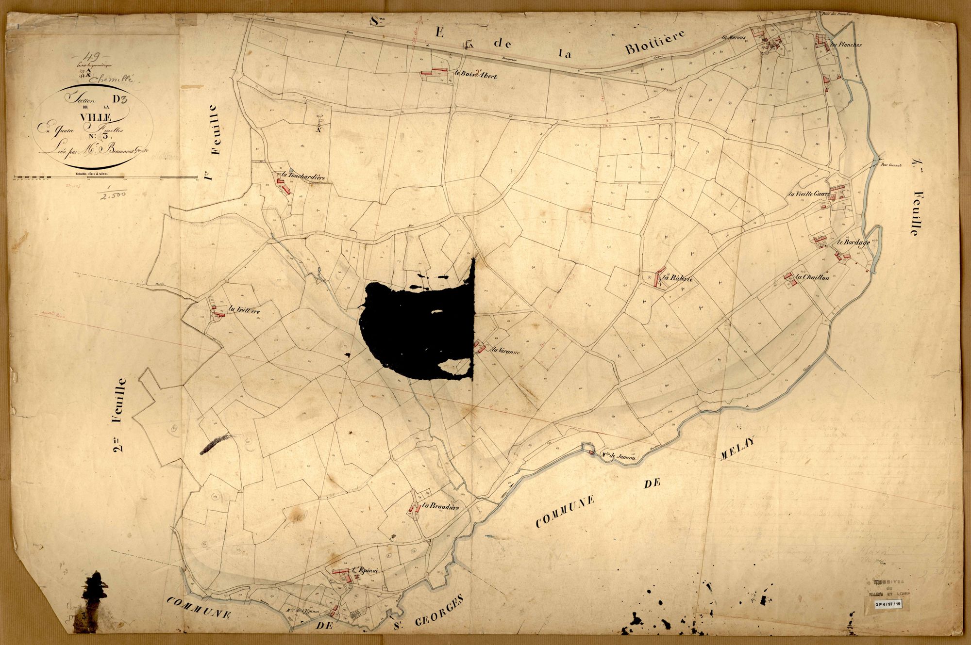 Chemillé D 3 de La Ville