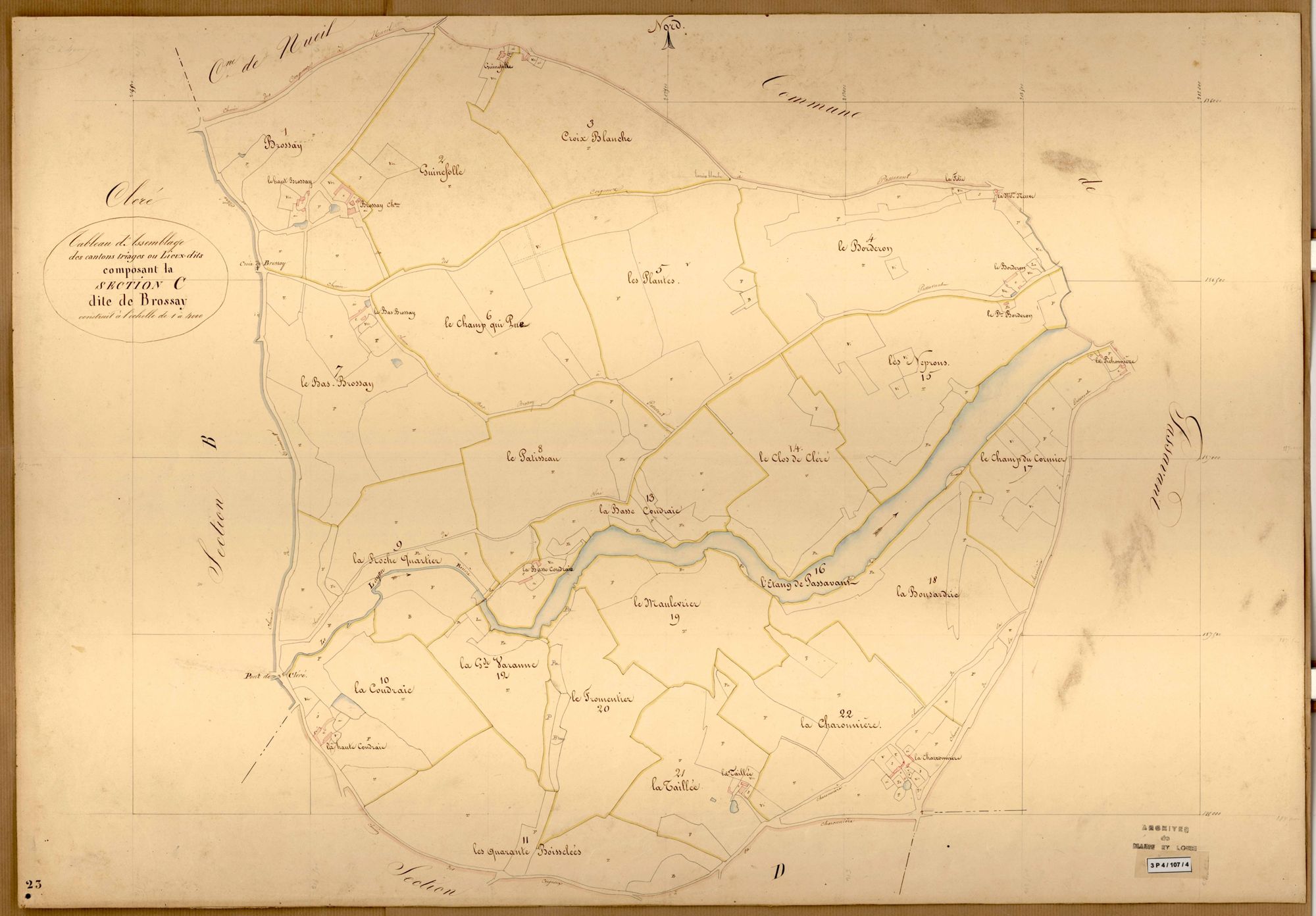 Cléré-sur-Layon TA. (sect.C) de Brossay