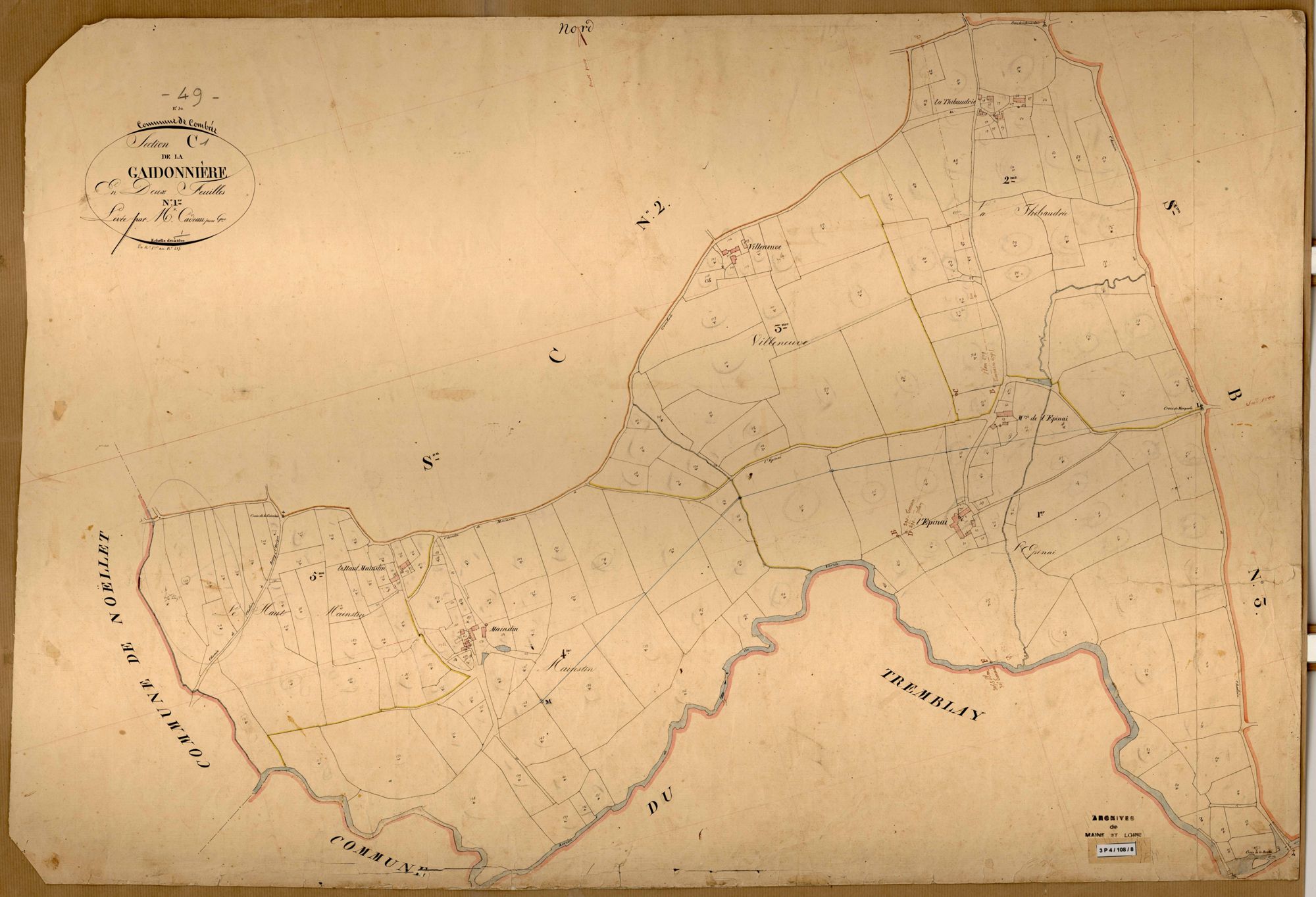 Combrée C 1 de la Gaidonnière