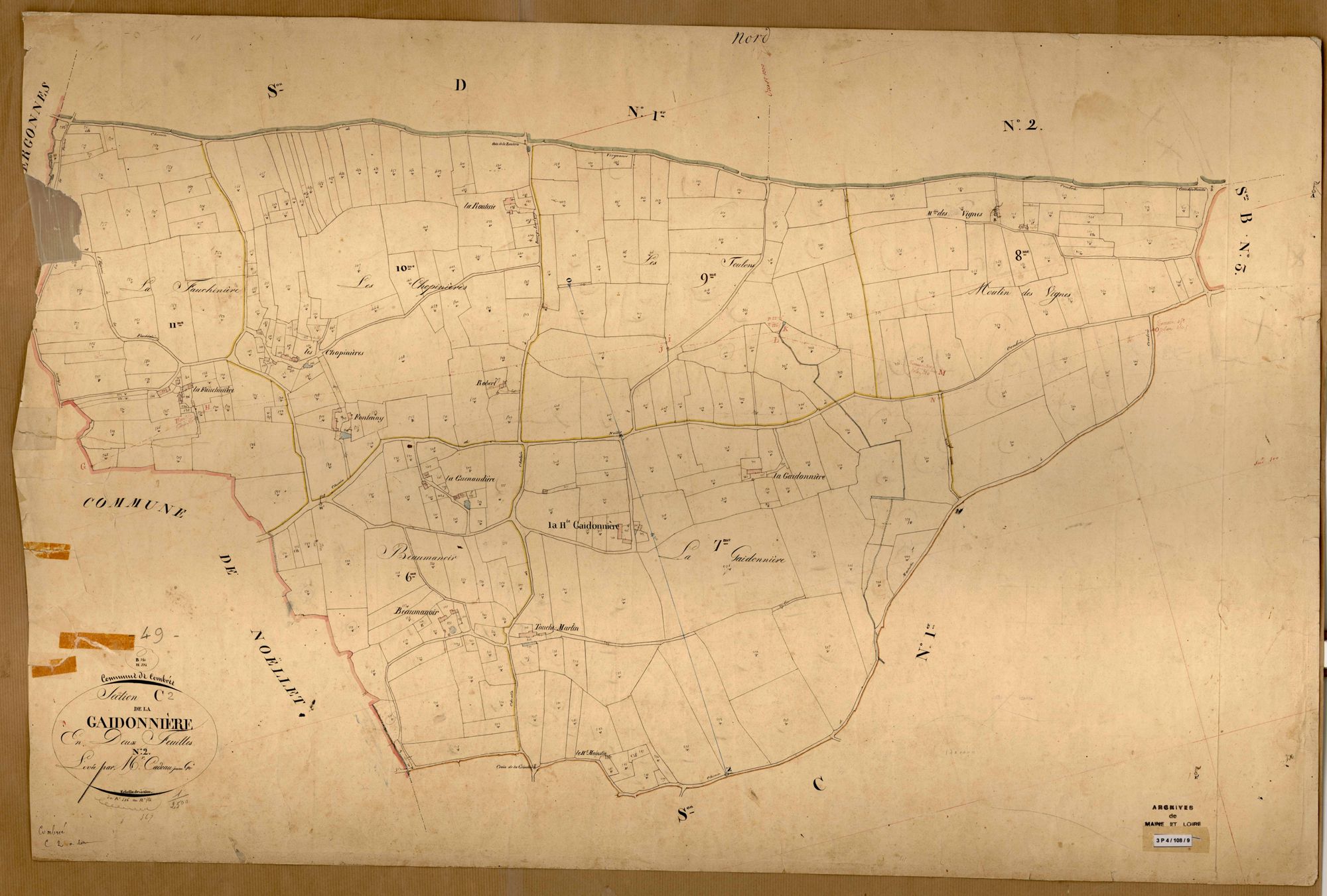 Combrée C 2 de la Gaidonnière