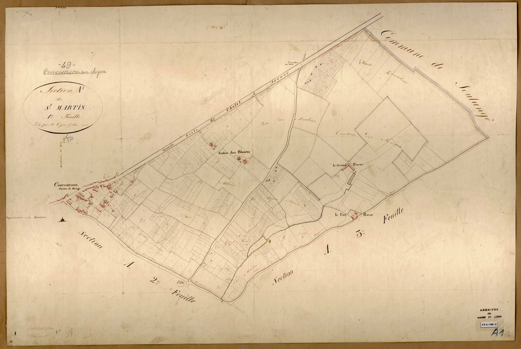 Concourson-sur-Layon A 1 de Saint Martin