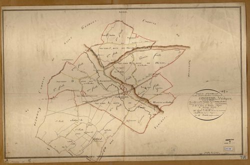 Concourson-sur-Layon Tableau d’assemblage