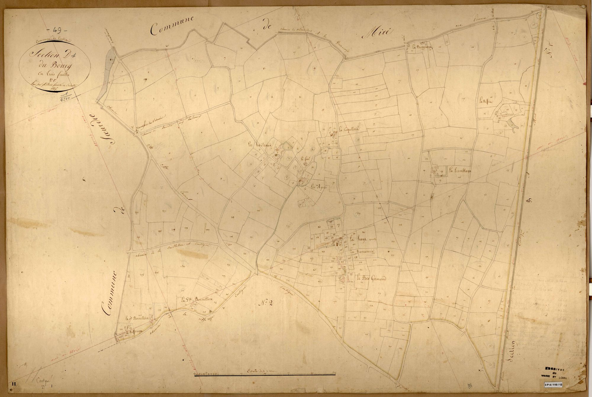 Contigné D 1 du Bourg
